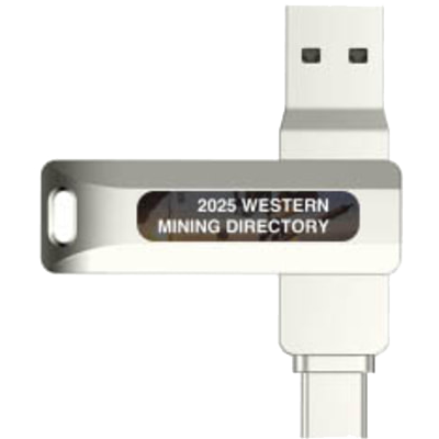 2025 WESTERN MINING DIRECTORY DUAL FLASH-THUMB DRIVE